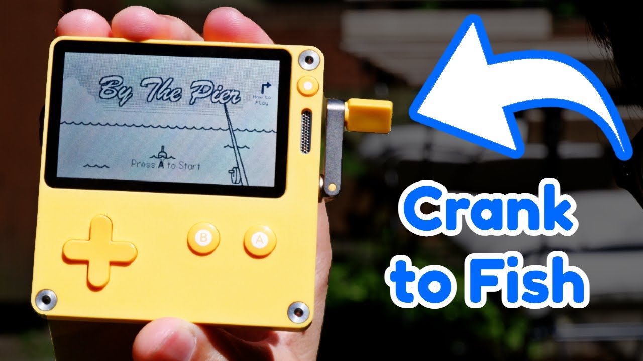 I Made a Fishing Game for This Weird Console (ft. 
