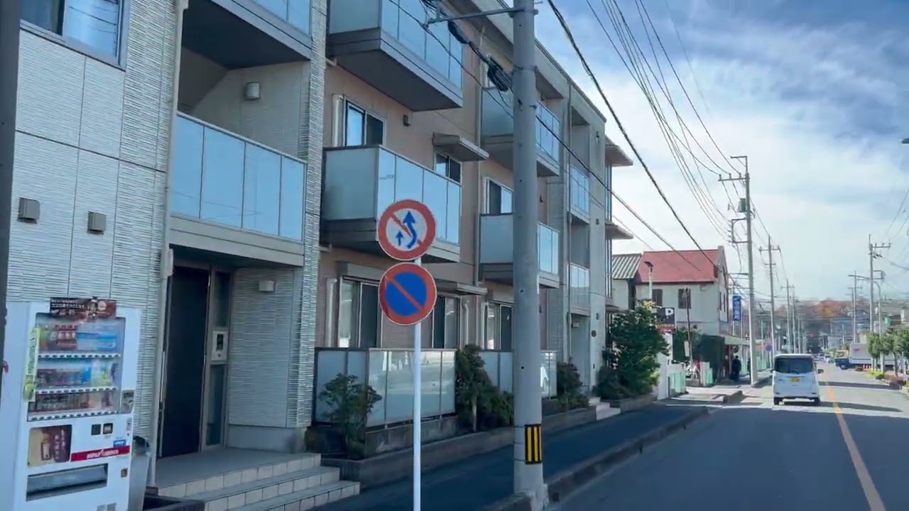 MOVING JAPAN【road trip】SAITAMA JAPAN 【moving car】SAITAMA-KEN【back road】KAWAGUCHI-SHI TOTHUKA-HIGASHI