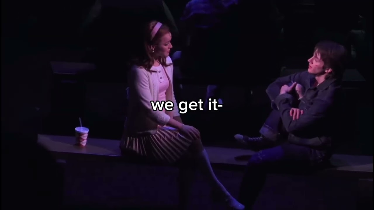 My reactions to the first act of the outsiders - a new musical. (first vid 😅)