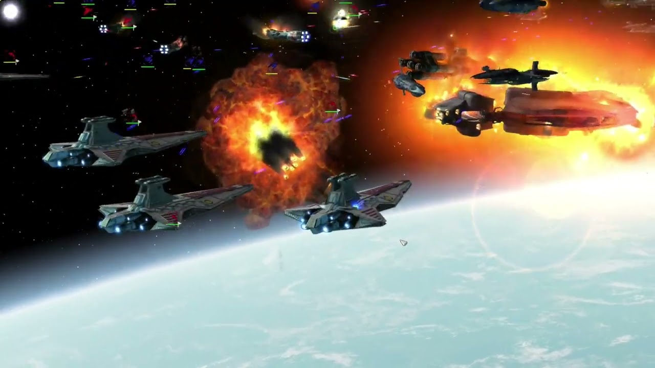 Empire At War | AOTCW | Desperate Republic defense of Yaga Minor