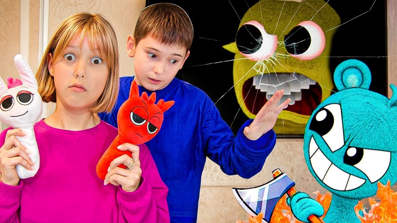 SPRUNKI a való életben! Vajon kibírják a tinik ezeket a hátborzongató hangokat?