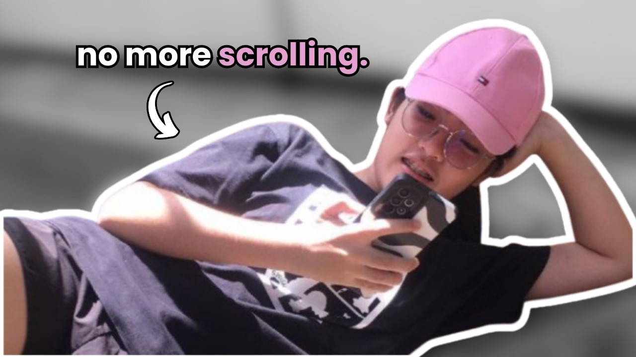 the LAST &ldquo;how to stop scrolling&rdquo; video you&rsquo;ll ever watch.