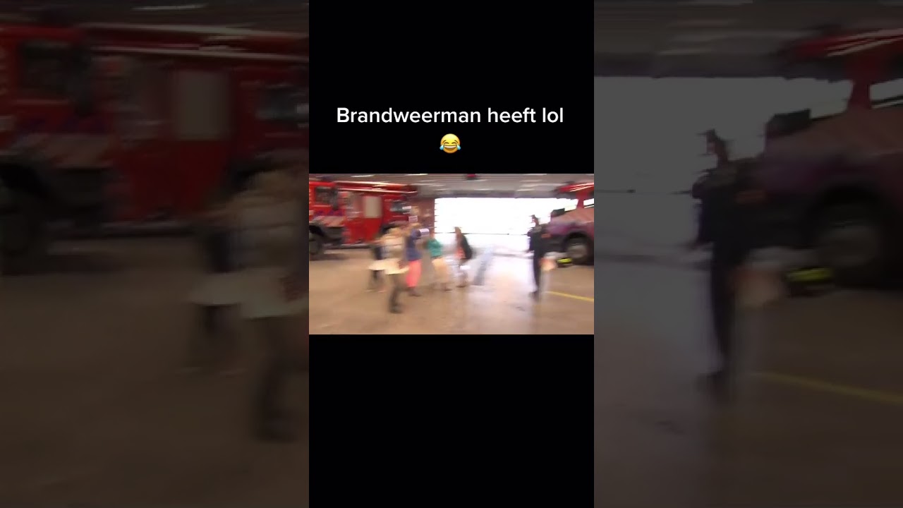 Brandweerman met humor🤣#shorts