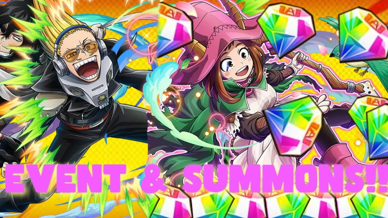 MIC EVENT AND URARAKA V3 SUMMONS PT1!!!!! | My Hero Ultra Impact Events & Summons