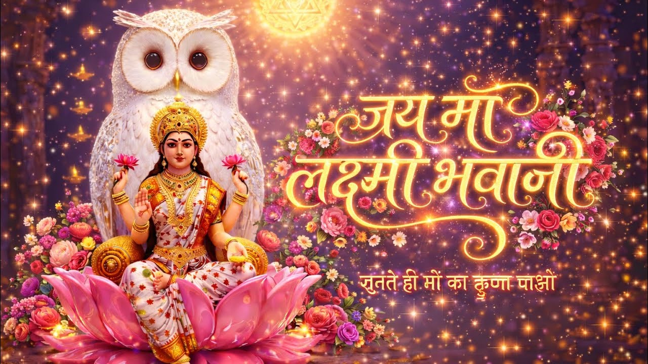🌹🪷जय माँ लक्ष्मी भवानी 🪷🙏| सुबह सुनें यह लक्ष्मी भजन और बदलें अपना भाग्य!🌸|दिल छू ने वाला भजन 2026🌹