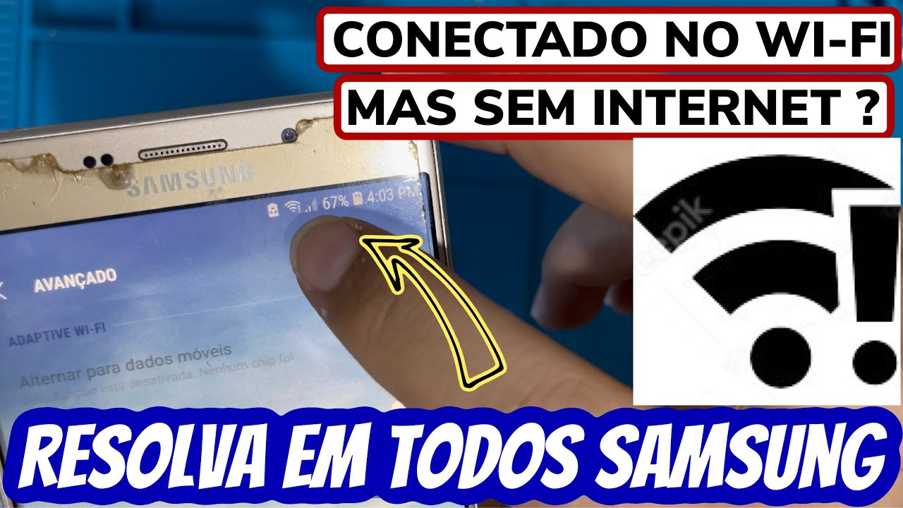 Internet pode estar indispon&iacute;vel Wi-Fi conecta mas n&atilde;o funciona internet RESOLVA DE VEZ ✅