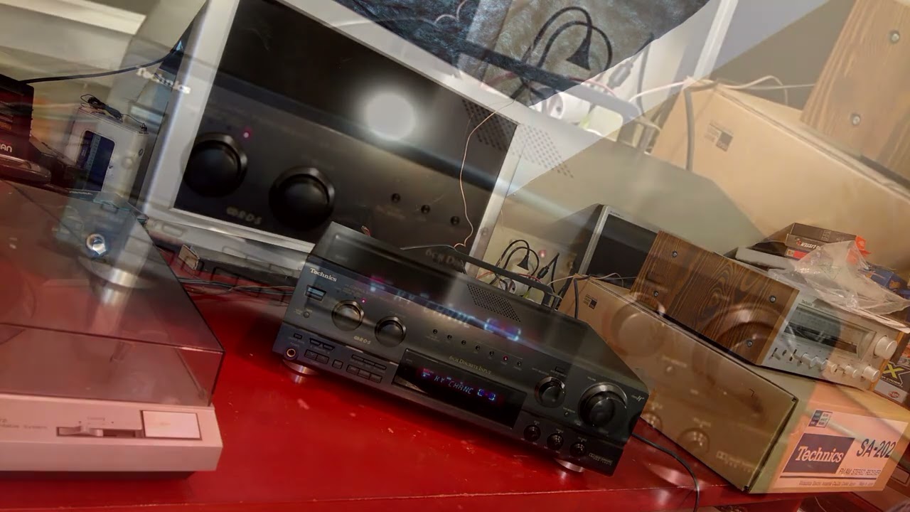 Technics SA AX 540 bemutatás presentation original box