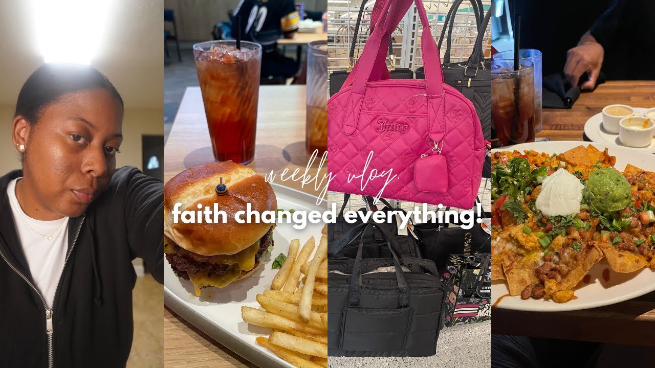 GRWM as a SAHW | Faith Testimony, Solo Day Out & Family Vlog!