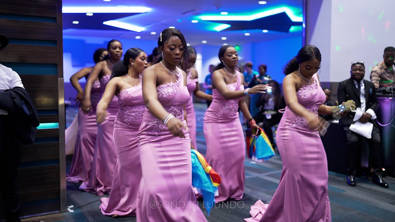 Best Congolese Wedding Entrance Dance - Djalelo (Tresor and Rita Wedding) Boise, ID