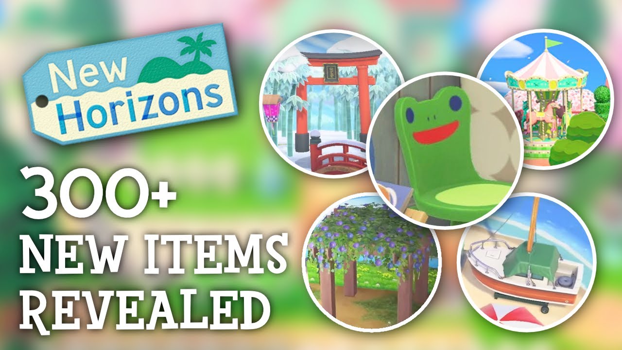 Animal Crossing New Horizons - 300+ NEW ITEMS Revealed (2.0 Update)