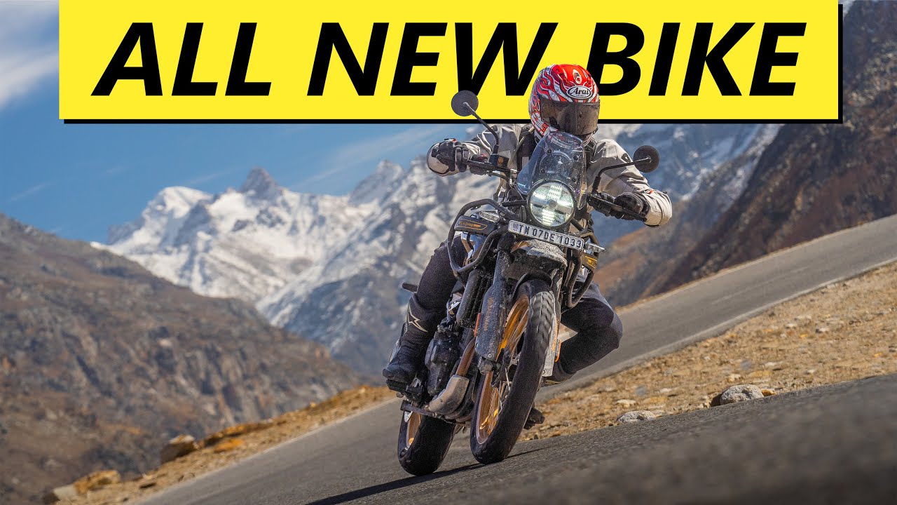 2024 Royal Enfield Himalayan Review in the Himalayas