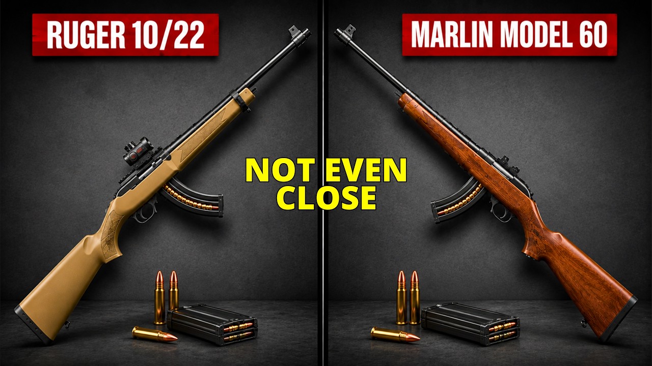 Ruger 10/22 против Marlin 60