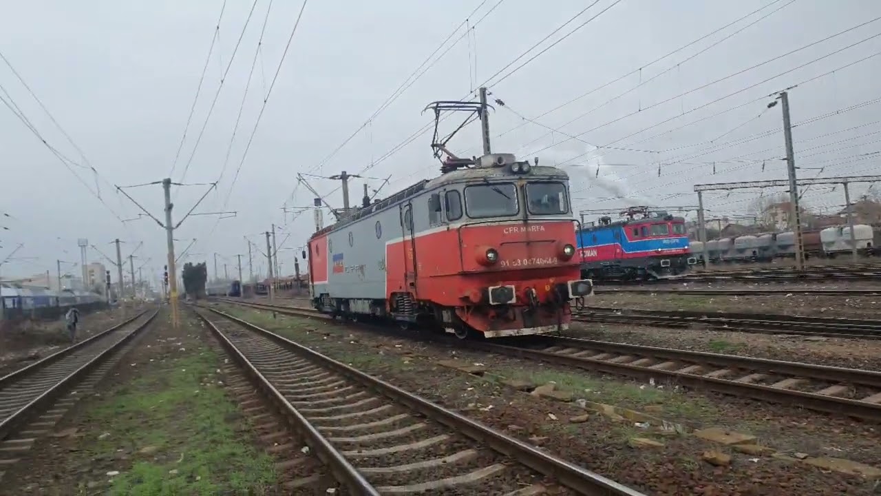 CFR Marfă în Gara Craiova! #train #românia #cargo #cargotrain #craiova