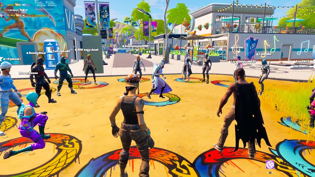 The BEST Emote Battle Game in Party Royale!