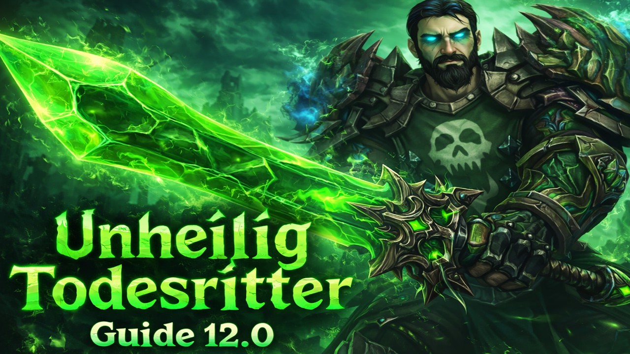 Unheilig Todesritter Guide 12.0🔥Raid & Mythisch Plus | WoW Midnight 12.0 | Brokken
