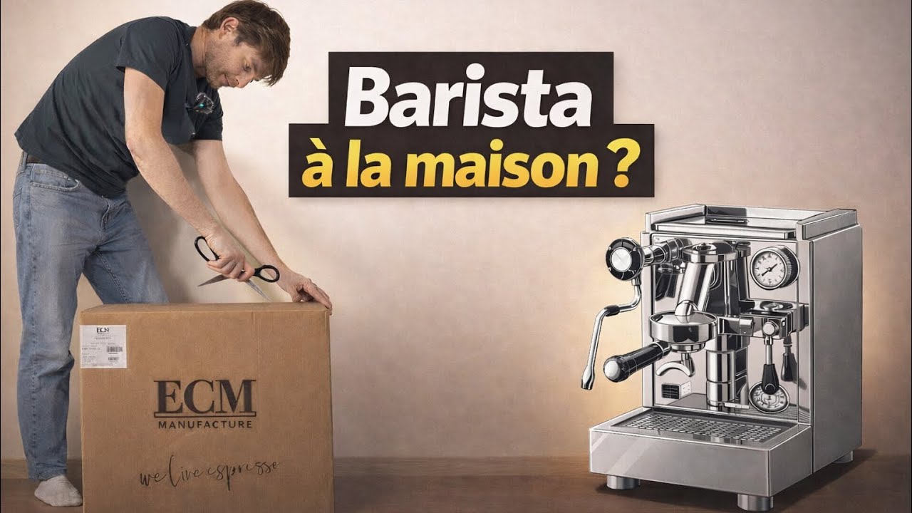 #2 Le Café : ECM Classika PID + DF64, mon nouveau setup !