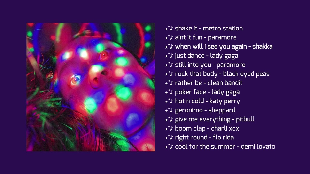 white girl music to drown out the noise - a 2010s playlist