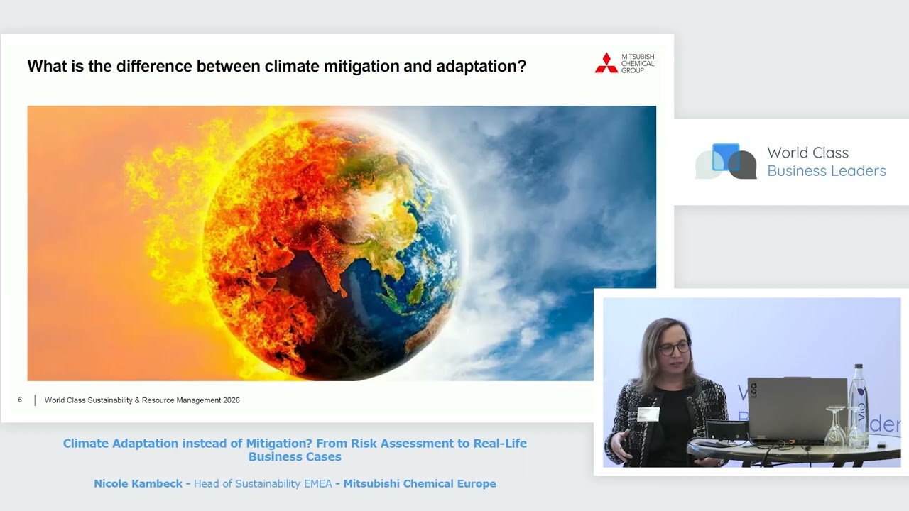 WCESG26: Nicole Kambeck - Mitsubishi Chemical Europe