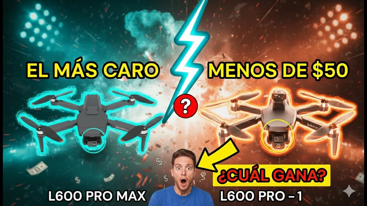 Drones L600: Guía Completa de todas las versiones (¡No te confundas!)