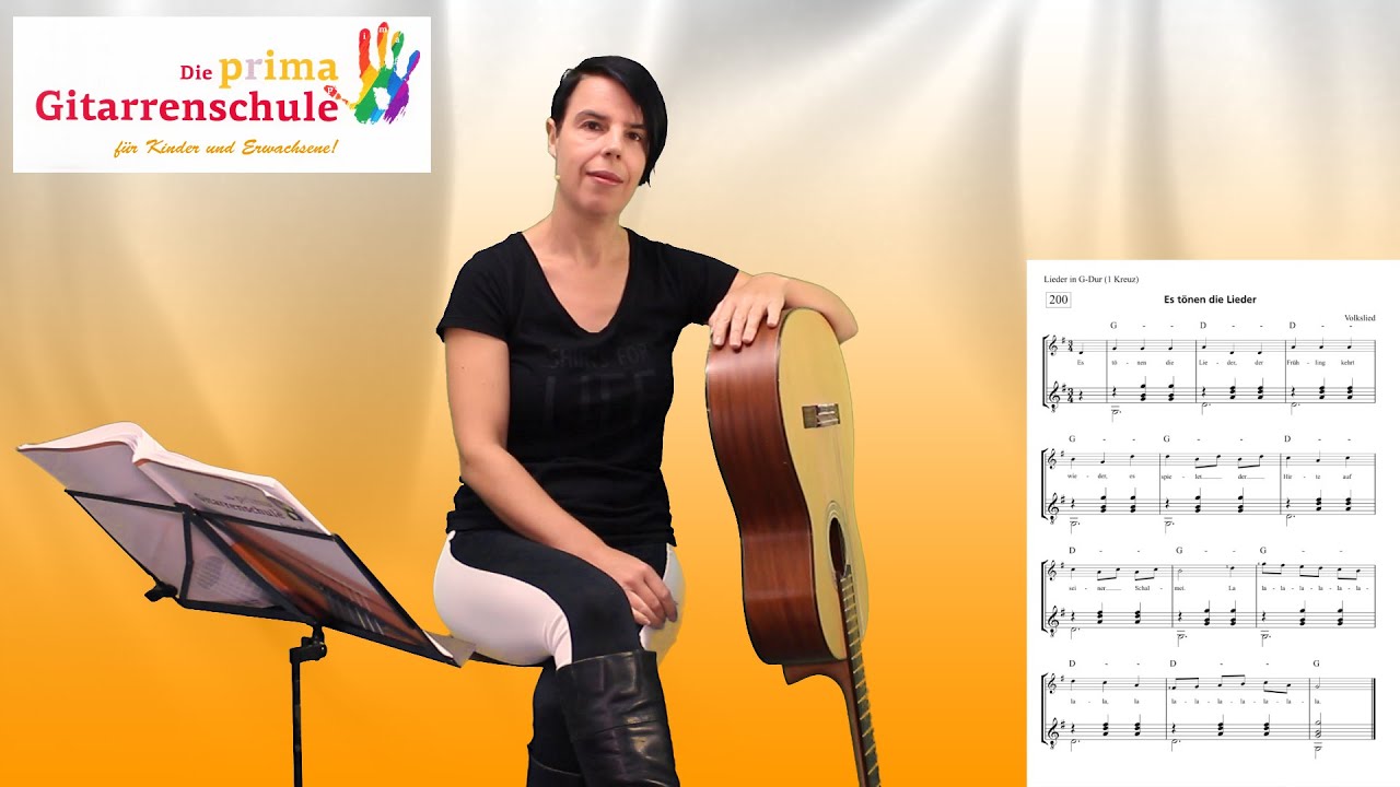 [82] Es tönen die Lieder - die erste Liedbegleitung