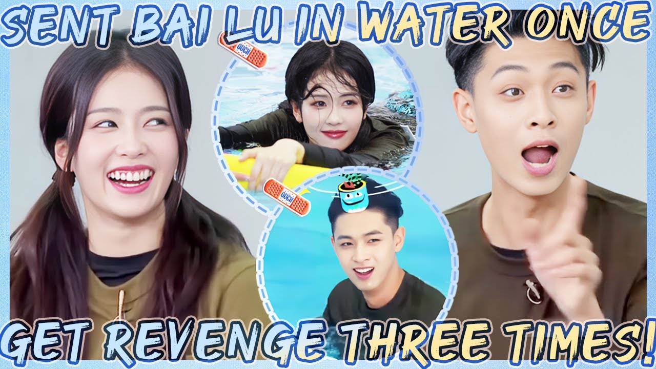 What a revenge! Qin Xiaoxian sents Bai Lu into the water ONCE. She sents him THREE times🤣🤣| CLIP