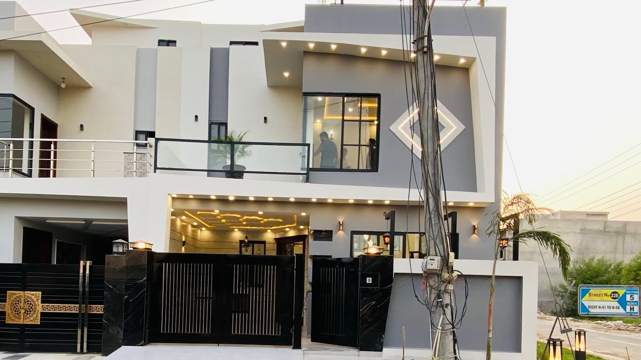4.1 Marla Designer Brand New Corner House For Sale In Buch Villas Multan 