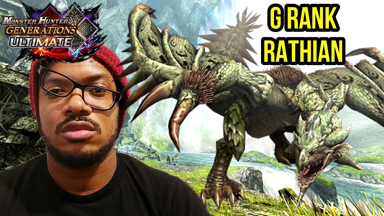 MHGU G2★ RATHIAN | My First G Rank RATHIAN Hunt Started Horribly