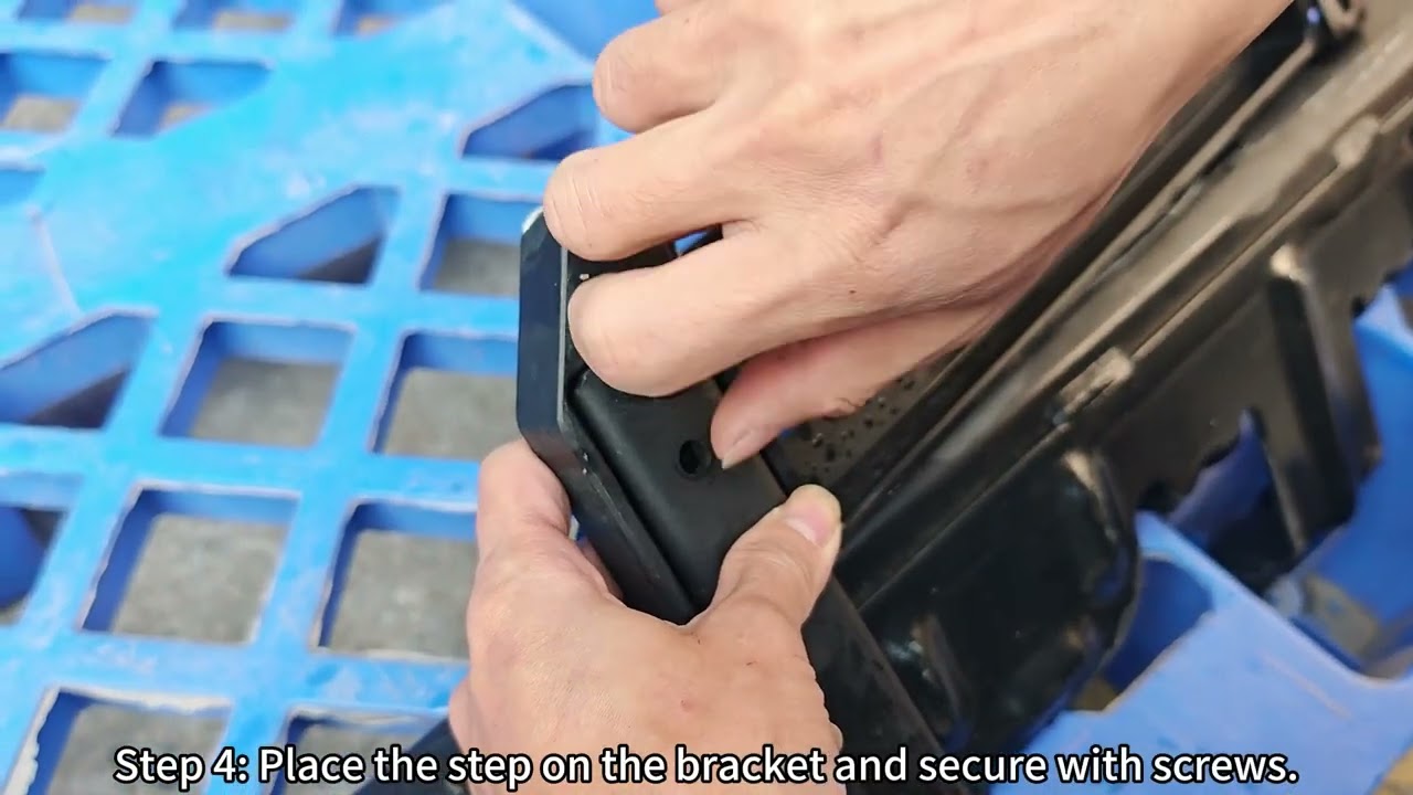 OMU JL Rock Rail Step Kit Installation Instruction