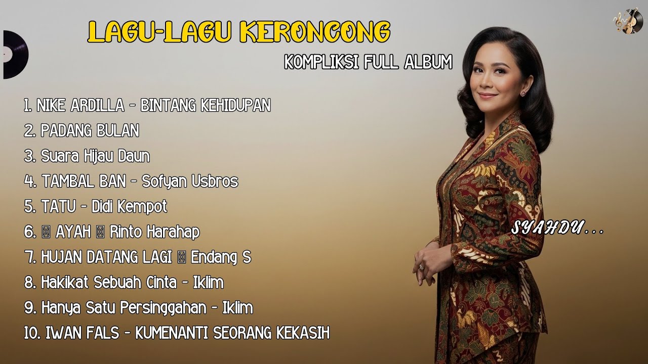 KERONCONG JADI BEDA! 😱 BINTANG KEHIDUPN-NIKE ARDILLA Full Album Keroncong Modern 2026