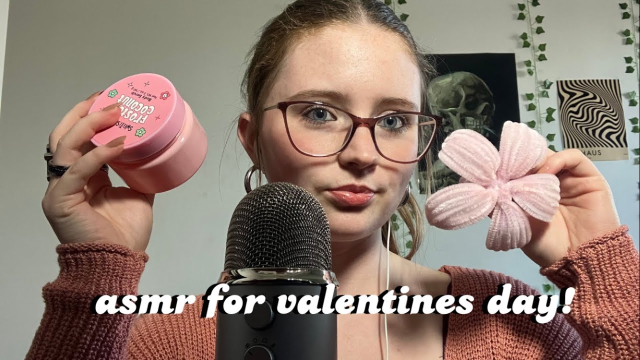 ASMR pink triggers for Valentine’s Day!