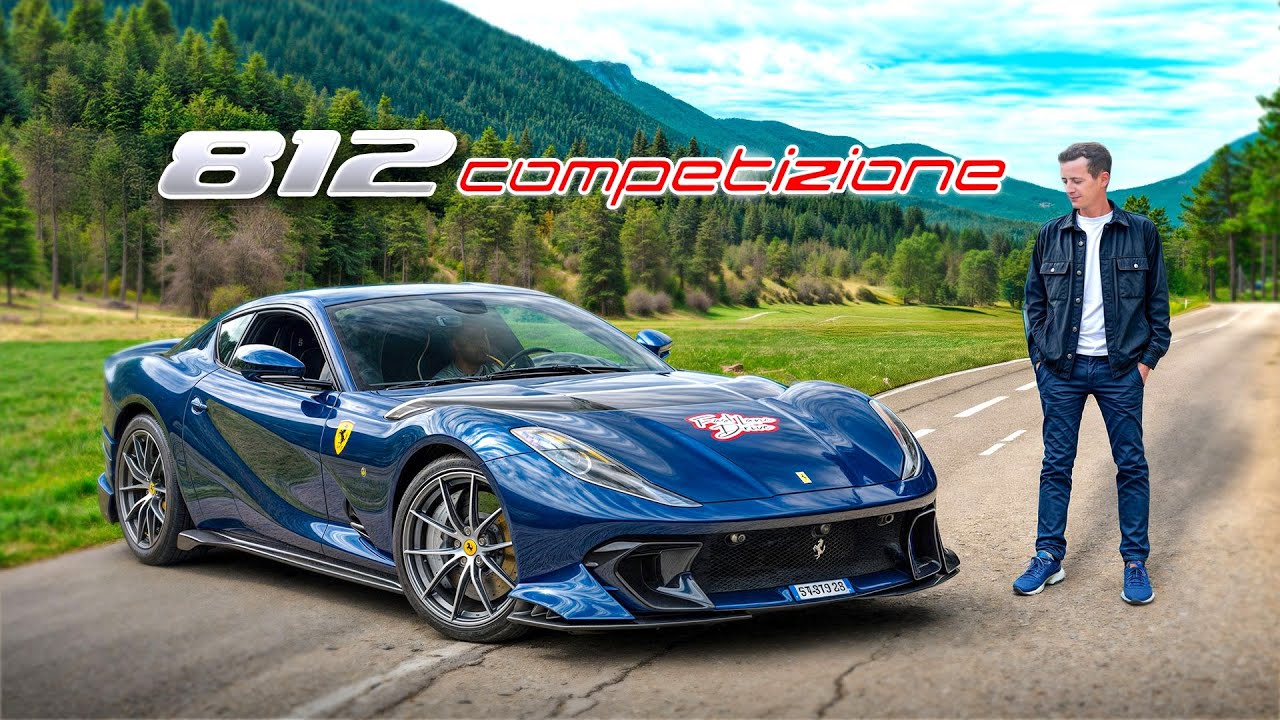 Ferrari 812 Competizione : une journée avec le Monstre au V12 😍