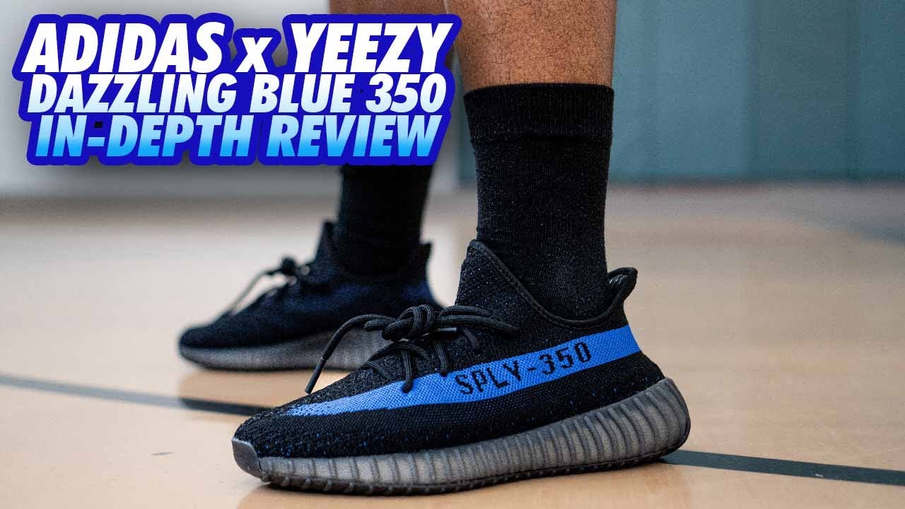THE DAZZLING BLUE YEEZY 350s ARE AWESOME!