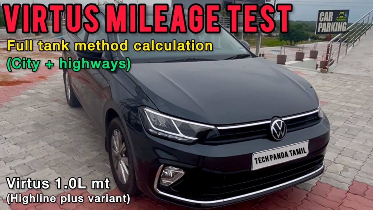 Testing the Mileage of the Virtus 1.0L