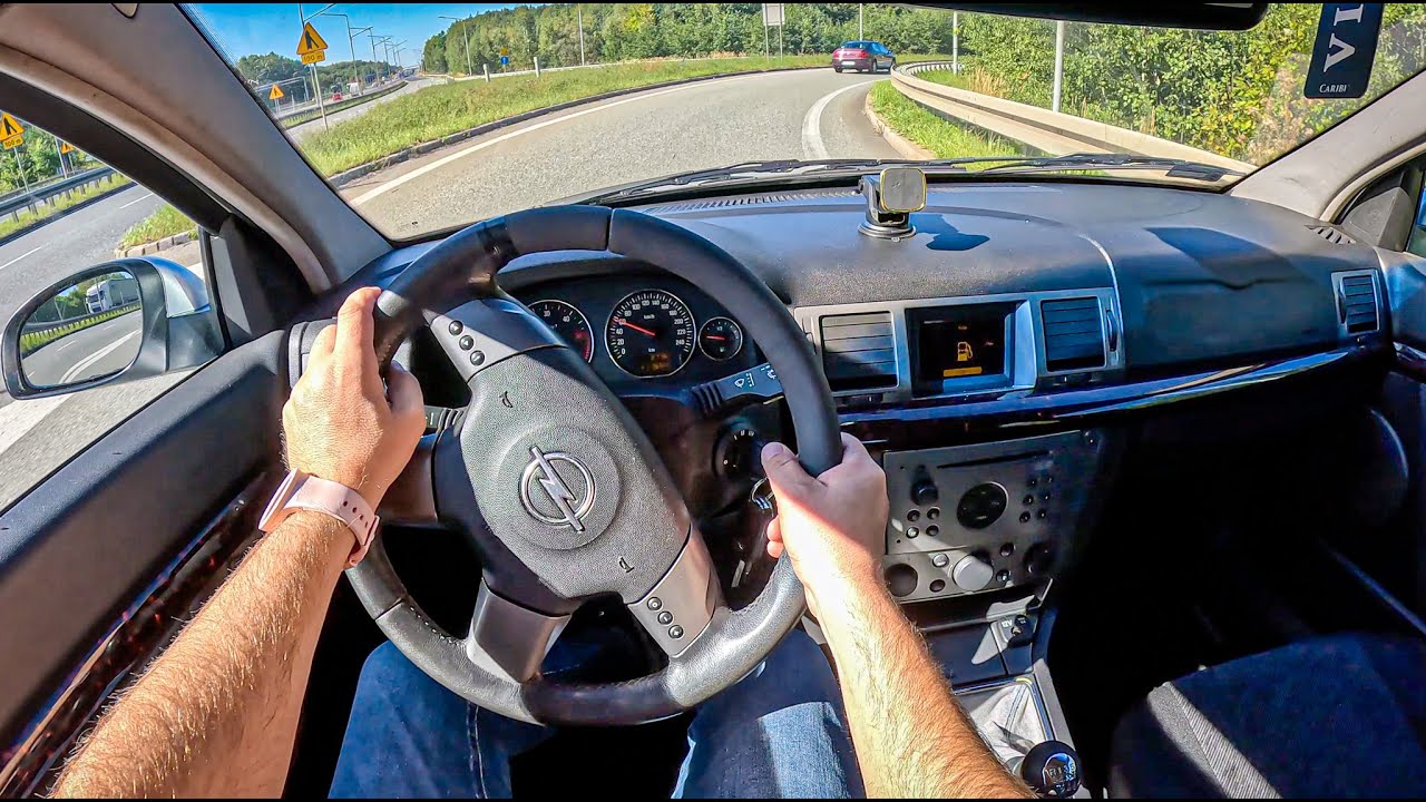 2004 Opel Signum [1.9 CDTI 120HP] |0-100| POV Test Drive #1859 Joe Black