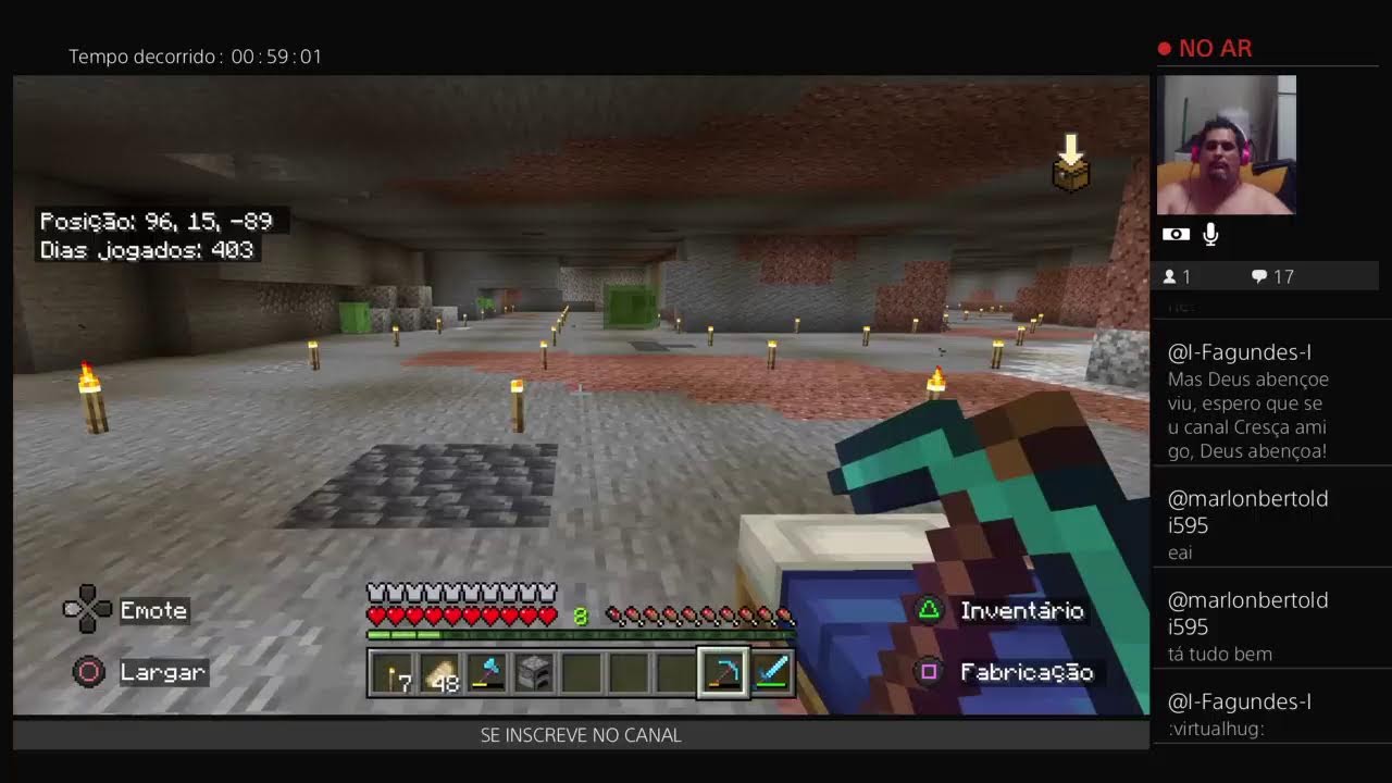 Live Rápida - Minecraft Bedrock - PS4