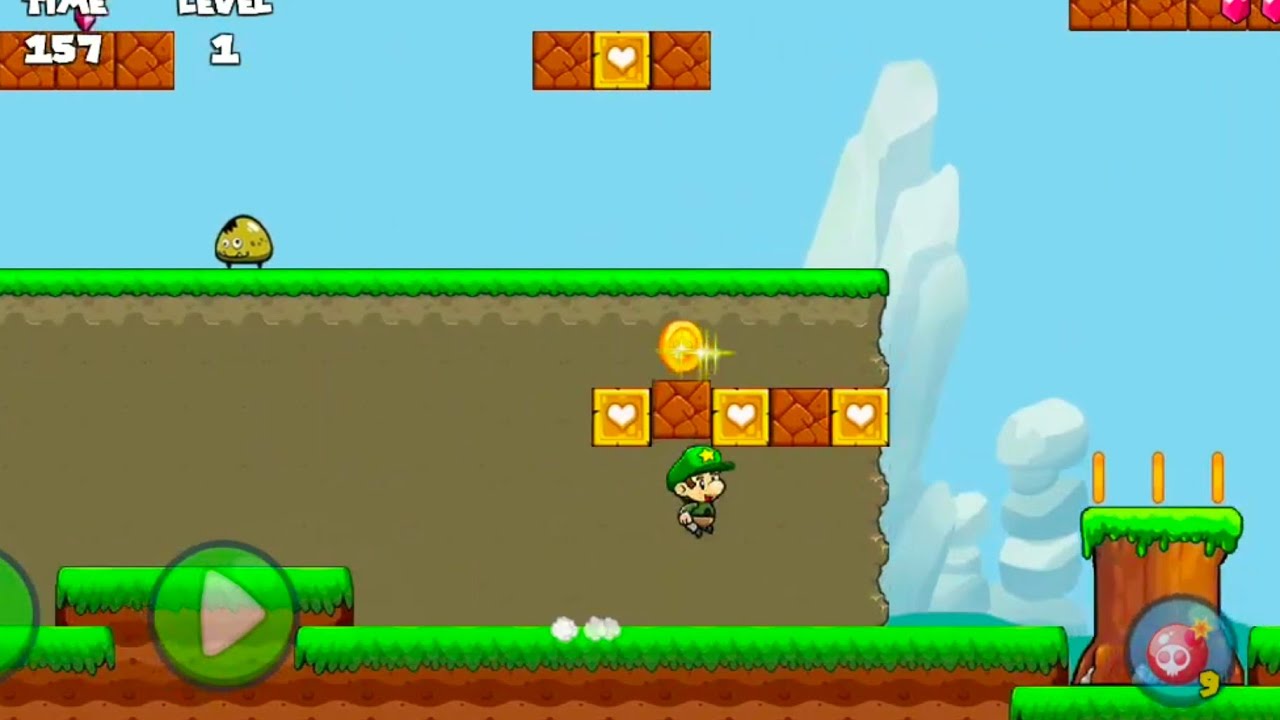 Bob Run Adventure Mario Like Game Android 