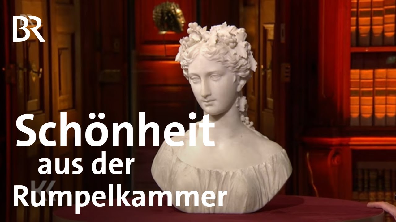 Göttin des Gerümpels: Frauenbüste aus Carraramarmor | Kunst + Krempel | BR