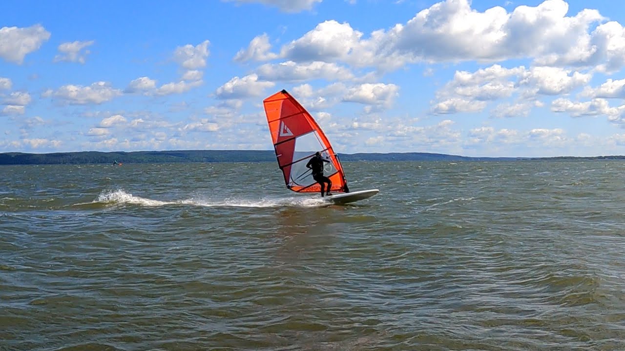 Midsummer Windsurf Lake Roxen