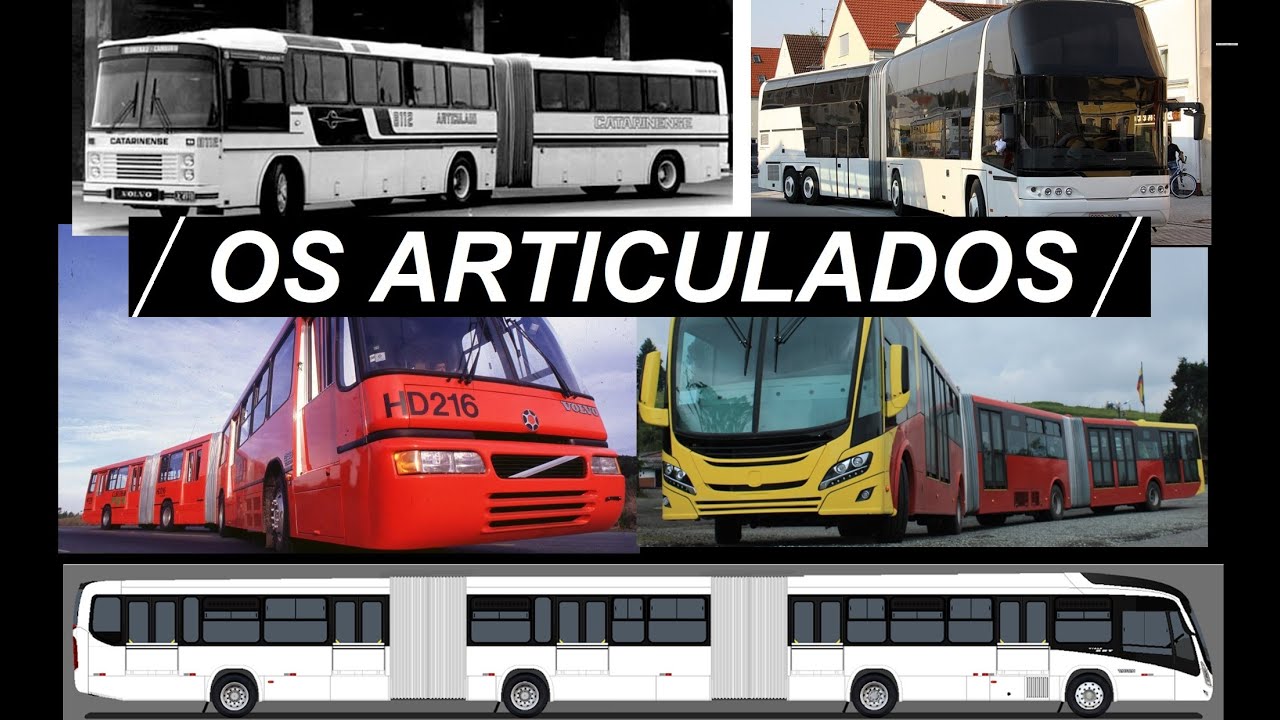 História dos ÔNIBUS ARTICULADOS