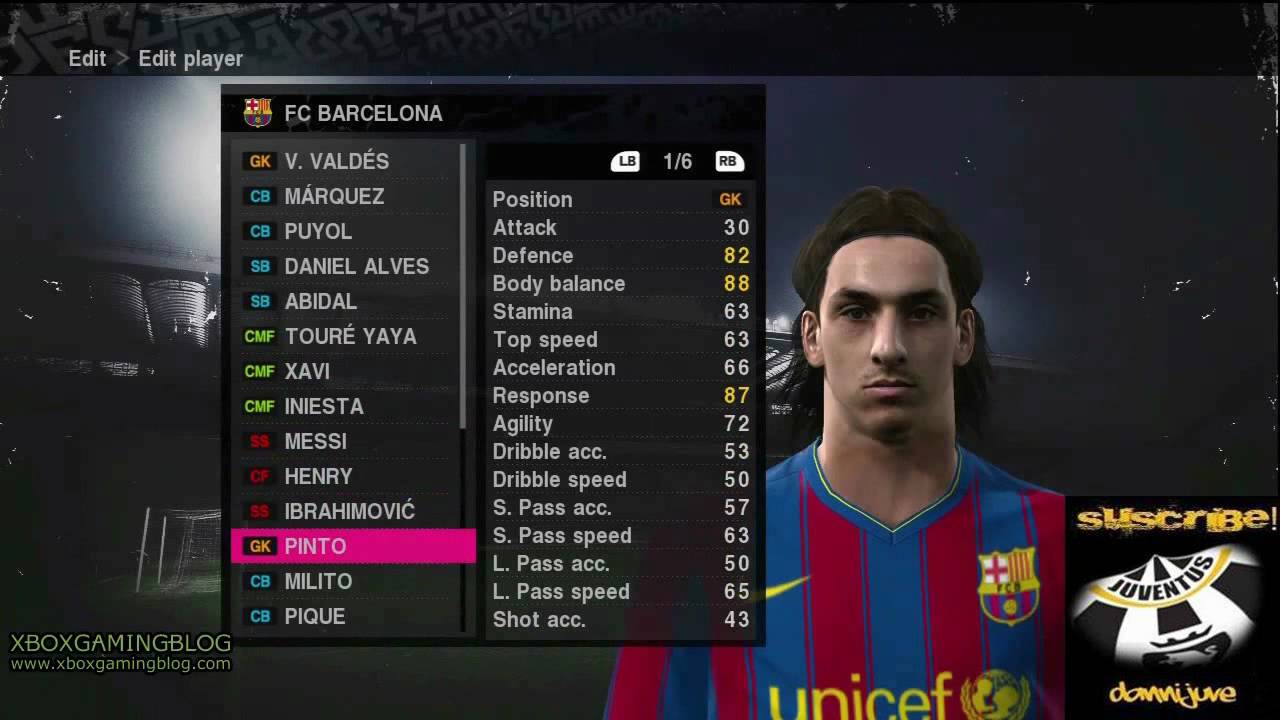 PES 2010 [Faces] - FC Barcelona (HD)!