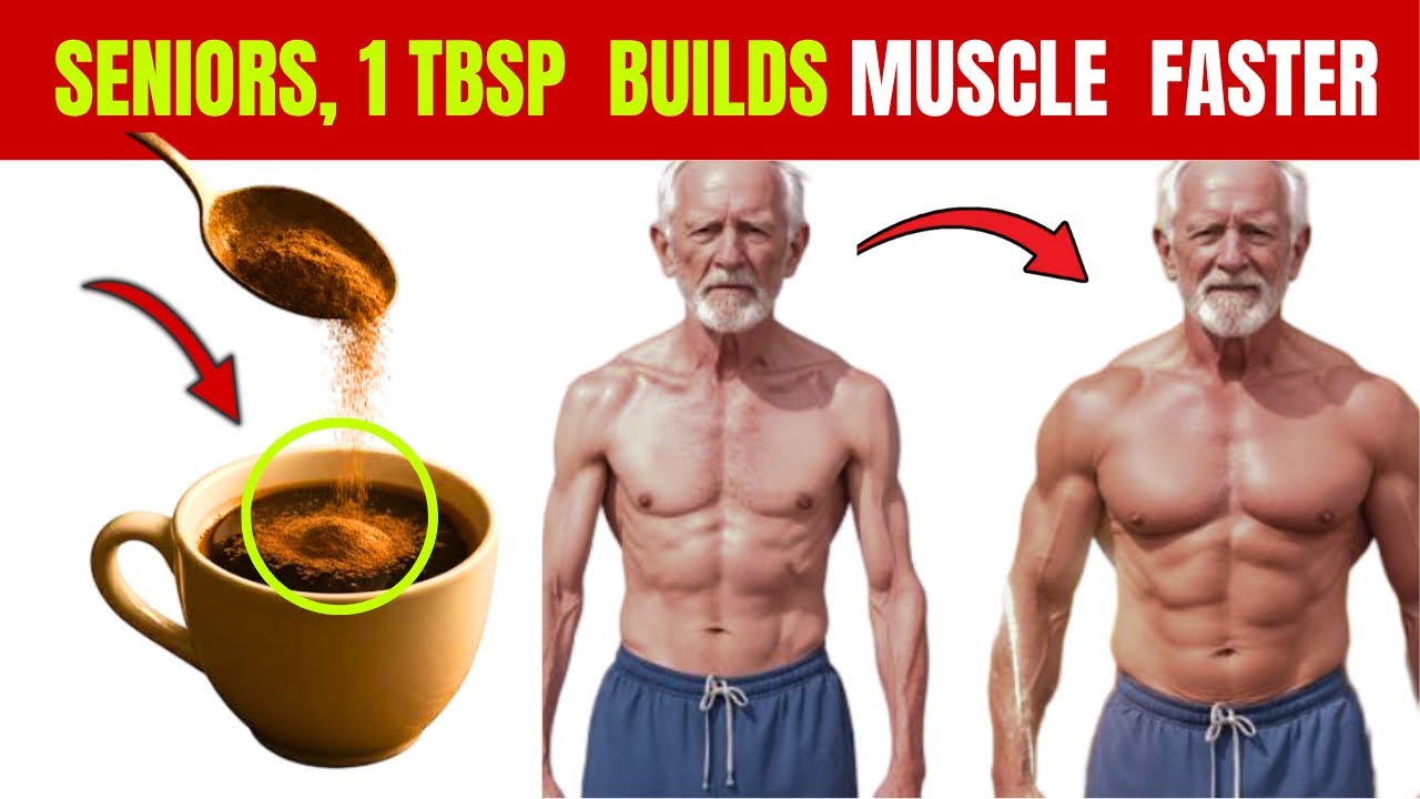 Seniors, Add This Powder to Coffee and Get Stronger After 60! | Senior Health Tips 