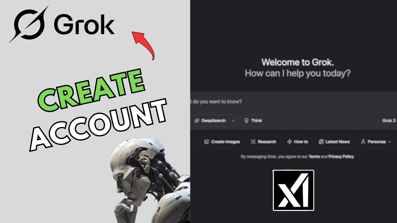 How to Create Grok AI Account 2025?