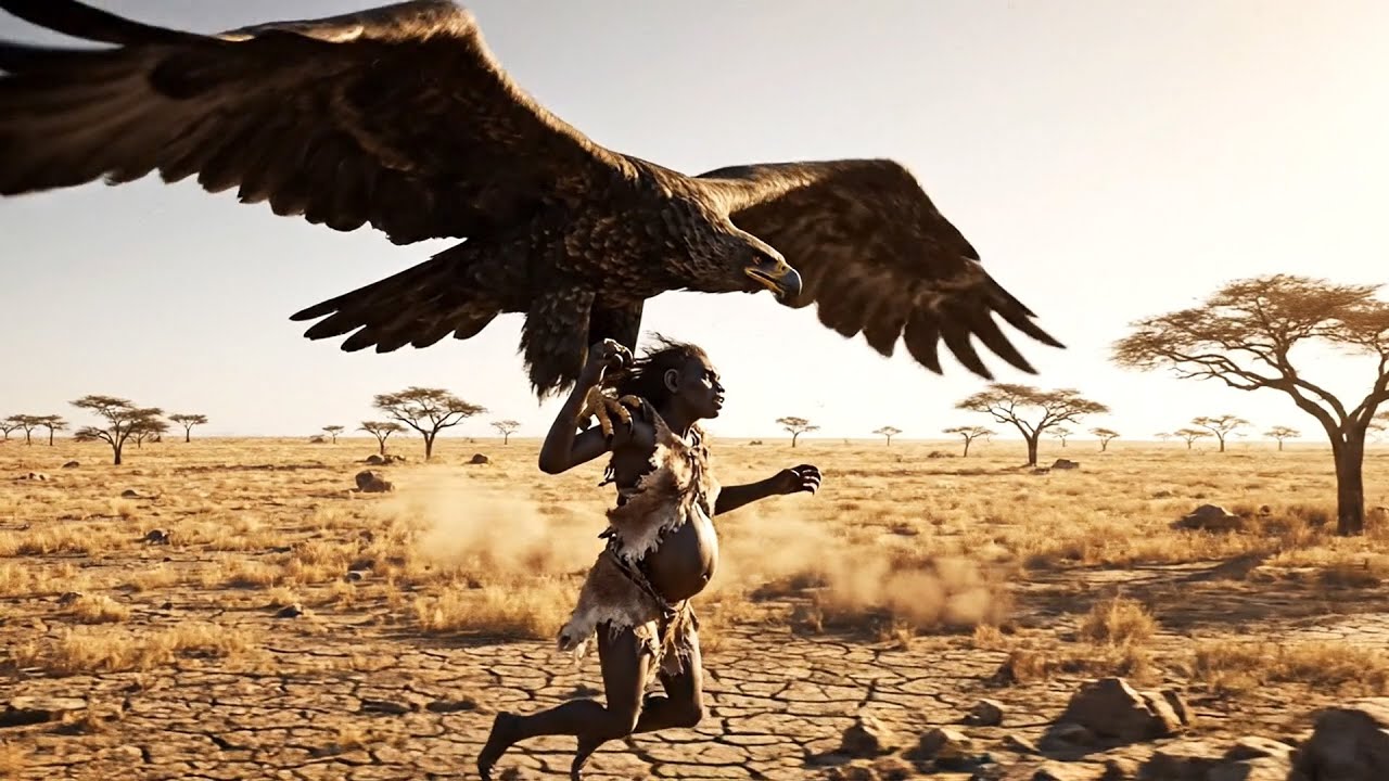 Life 4.2 MYA | WHAT IF OUR ANCESTORS STRUGGLED AGAINST GIANT EAGLES #homohabilis #prehistoriclife