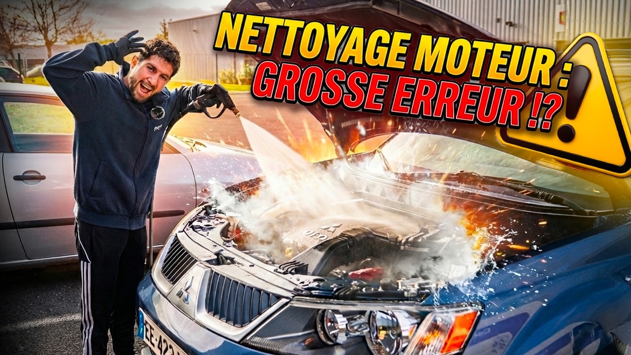 Tout le monde se trompe sur le nettoyage moteur !!