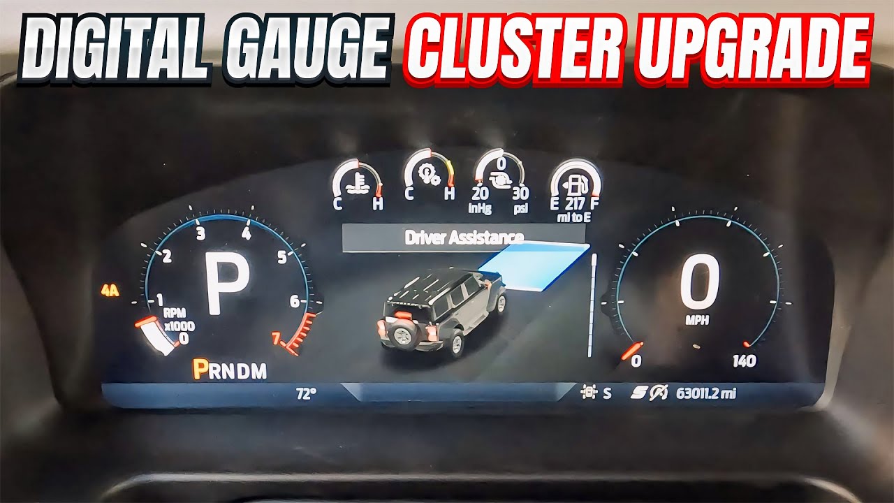 Enhancing Your Bronco with a Digital Gauge Cluster Upgrade