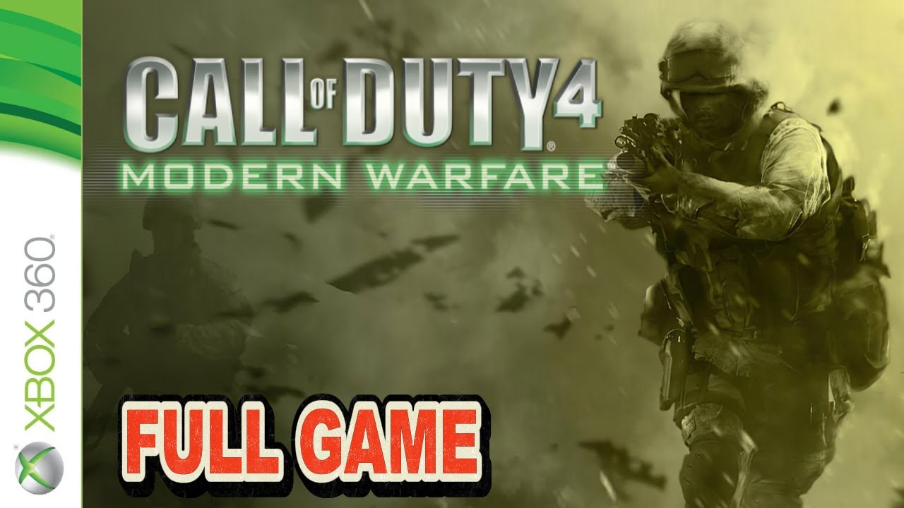 Call of Duty 4: Modern Warfare (Xbox 360) | Full Game | Longplay | No Commentary