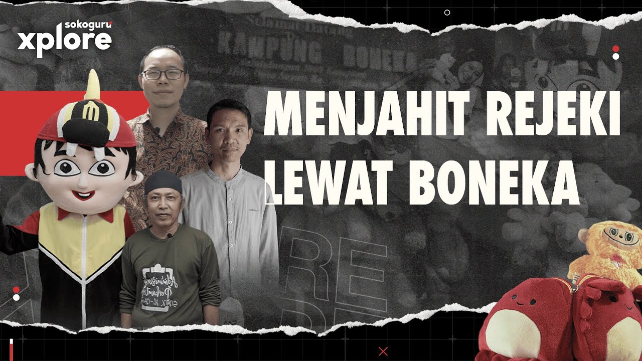 Menjahit Rejeki lewat Boneka