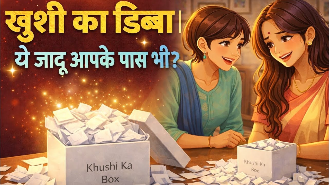 “खुशी का डिब्बा | ये जादू आपके पास भी है?”@KahaniJunction100