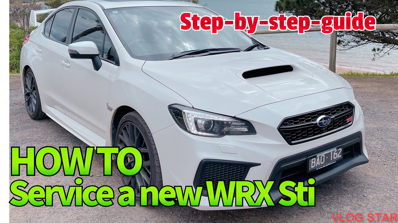 How to service a 2019 Subaru Wrx STi and upper engine clean