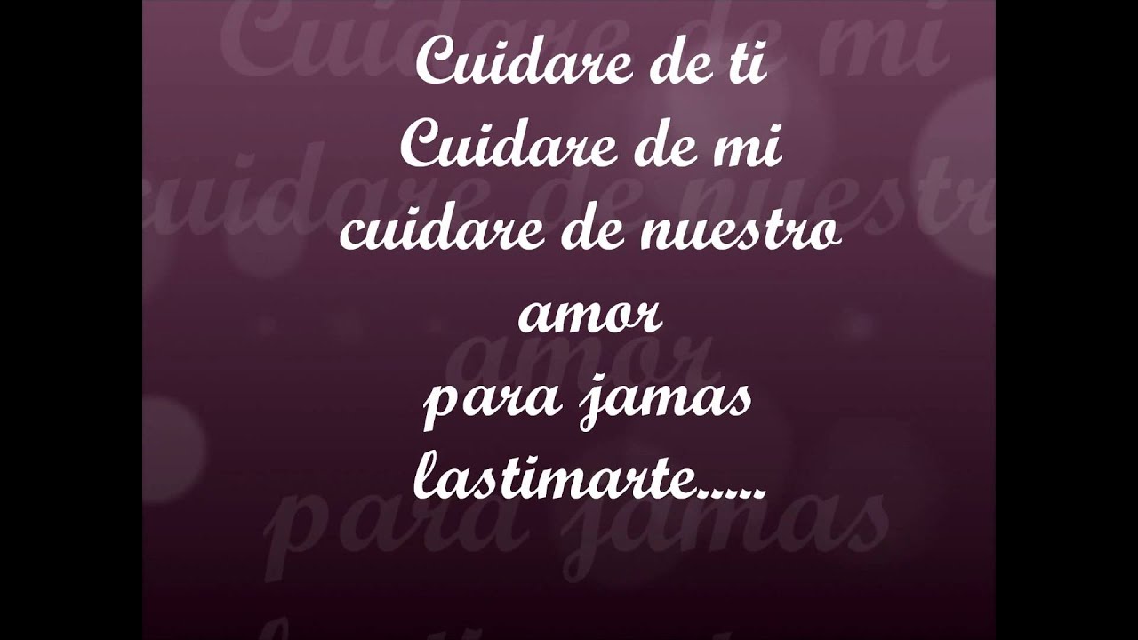 CUIDARE DE TI- HORACIO PALENCIA.. (letra)
